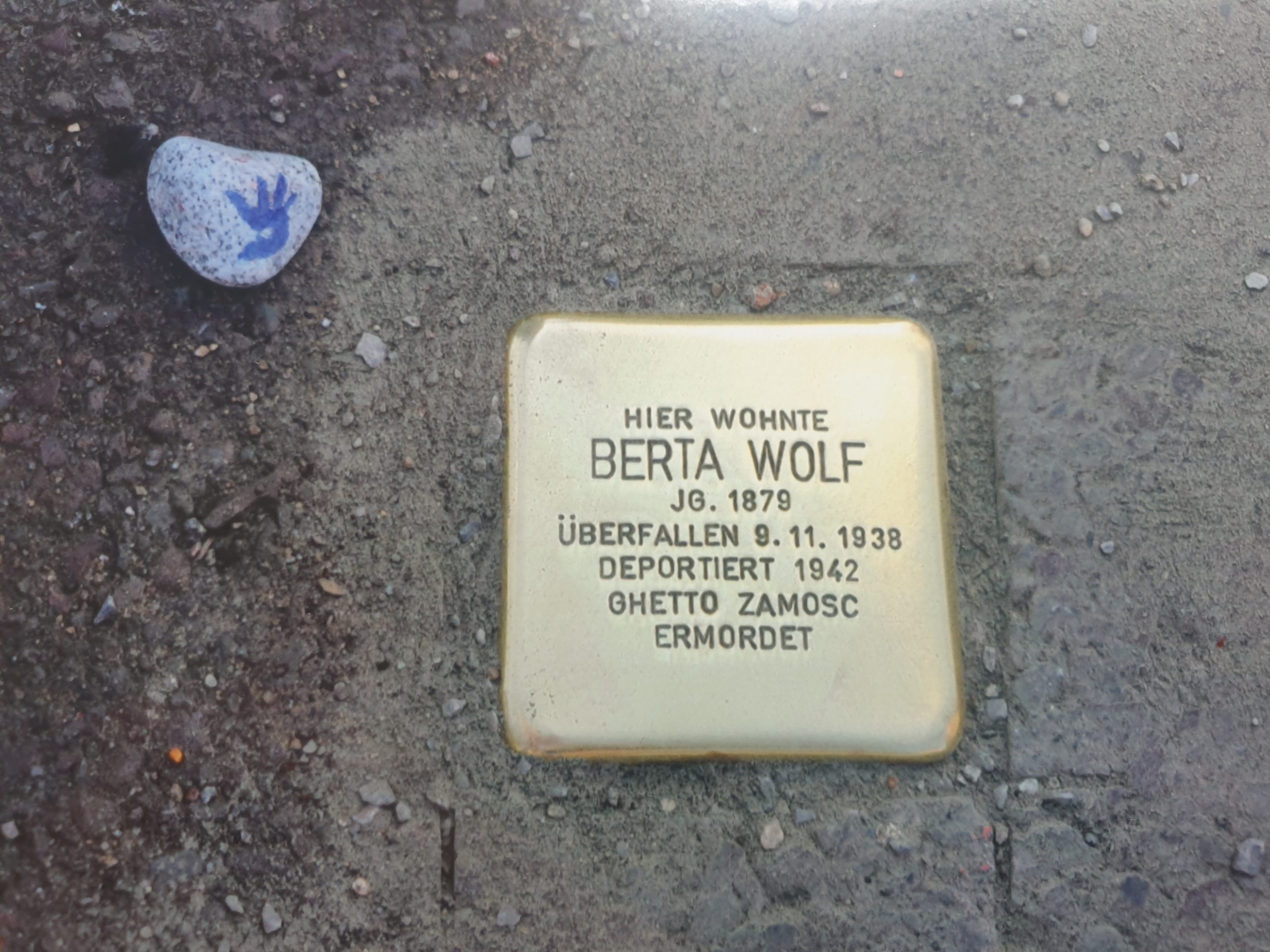Du betrachtest gerade Stolpersteinverlegung